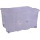Caisse transparente rectangulaire 55 lt EUROBOX L (sans couvercle)