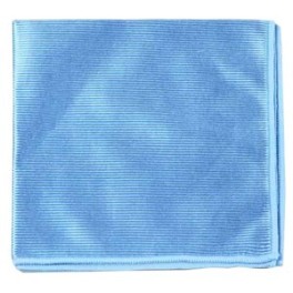 Chiffon microfibre lisse spécial  65 x 45 bleu 