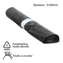 110 lt NOIRS HDPE (carton 20 x 10 sacs)