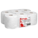 Rouleaux de papier de nettoyage blanc 2 couches AIRFLEX (6 x 400 cps)