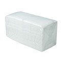 Essuie-mains 2 couches blanc pure cellulose en V ECOLABEL (3150 p.)
