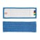 Frange plate ECOCLEAN microfibre bleue 40 cm (à poches)