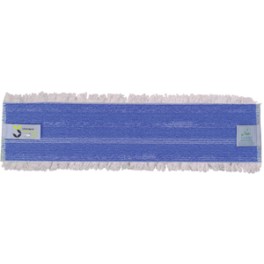 ZYP frange de lavage microfibre bleue ULTRARAPID ECOLABEL (40 cm) 