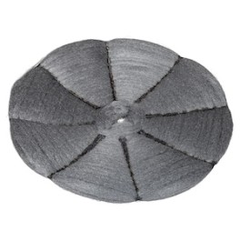 Disque inox thermosoudé 432 mm (17'') grain 000