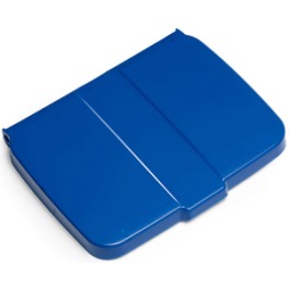 Couvercle en plastique bleu p/ support de sac 120 lt ALPHA