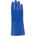 Gants bleus en vinyle 0,55 mm anti-allergique (taille 9/L)