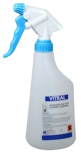Vaporisateur VITRAL avec tête bleue (650 ml)
