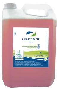 GREEN R NETTOYANT SANITAIRES ECOLABEL (5 lt)