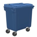 Container plastique 770 lt Bleu