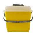 HUP BOX Boite jaune pour recharges de lingettes désinfectantes 