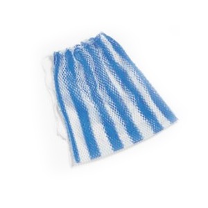 Filet linge 30 lt bleu avec cordon FILMOP 30 x 60 cm 