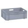Bac gris 40 litres plastique (60 x 40 x 21.2 cm)
