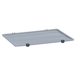Couvercle gris pour bac plastique ( 60 x 40 x 1 cm)