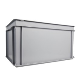 Bac gris 60 litres plastique ( 60 x 40 x 32.5 cm)
