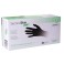 Gants sensitifs nitrile EN374 noirs non poudrés Taille S (100 pcs)