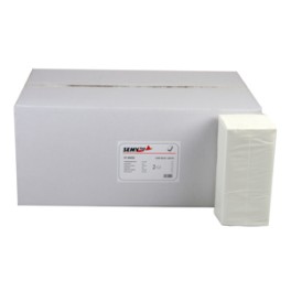 Essuie-mains ZZ BLANC 2 couches (carton 4000 pièces) Essuie-mains ZZ BLANC 2 couches (carton 4000 pièces)