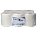 Papier de nettoyage MIDI CLEVER WIPE blanc 2 c. 160m (6 x 444 cps)