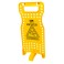 Panneau de signalisation jaune avec attaches (DE/FR)