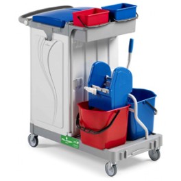 ALPHA GREEN 6 (chariot de service + lavage - presse non incluse)