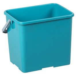Seau plastique vert 6 lt