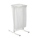 Support de sac 110 lt acier TUBAG (Blanc) sur pieds