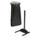 COLLECMUR complet support 110 lt+ poteau 