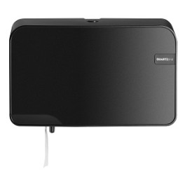 QUARTZ BLACK Distributeur de papier WC double (horizontal) Q2 STD