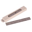 Lames NEWLOOK 15 cm en acier carbone 0,20 mm (bo&icirc;te grise 25 pi&egrave;ces) 