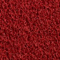 Tapis spaghetti CITI ROUGE &eacute;pai 14 mm/m lin  (Largeur 120 cm)