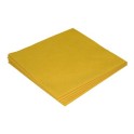 Chiffon microfibre non tiss&eacute; QUICK HYPROS jaune (40 x 40 cm)