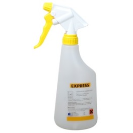 Vaporisateur EXPRESS s&eacute;rigraphi&eacute; avec t&ecirc;te jaune (650 ml)