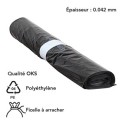 60 lt NOIRS QUALITE OKS (carton 22 x 10 sacs)