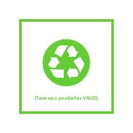 TAXE SACS POUBELLE VAUD 60 lt