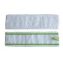 ZYP Frange de balayage microfibre blanche 80 cm 
