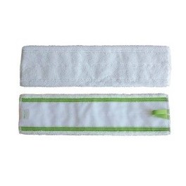 ZYP Frange de balayage microfibre blanche 80 cm 