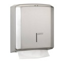 Distributeur essuie-mains en papier INOX (Satin)