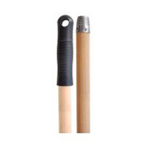 Manche en bois avec vis m&eacute;tal diam. 24 mm (150 cm)