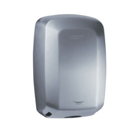 S&egrave;che-main MACHFLOW INOX (Satin-Blanc)