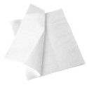 ONE chiffon non-tiss&eacute; &agrave; usage unique blanc 33 x 37 cm (50 pi&egrave;ces)