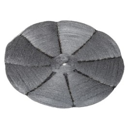 Disque inox thermosoud&eacute; 432 mm (17'') grain 000