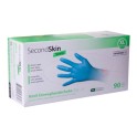 Gants sensitifs nitrile EN374 bleus non poudr&eacute;s XL (90 p.) - SVG
