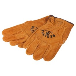 Gants de travail en cuir fin (taille 10/L)