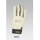 Gants en cuir beige et noir très confortables RESISTA-TECH 5635 L/9