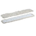 Frange coton &agrave; poches pour balai  80 cm