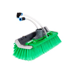 Brosse verte compl&egrave;te nLite UNGER COURBEE Poils fleur&eacute;e 41 cm 