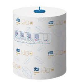 Rouleaux essuie mains TORK PREMIUM H1 SYSTEM 2 couches (6 pi&egrave;ces)