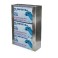 Support pour gants Trio acier inox