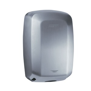 S&egrave;che-main MACHFLOW INOX (Satin-Blanc)