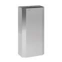 Corbeille &agrave; papier 40 lt INOX avec support de sac (Satin)