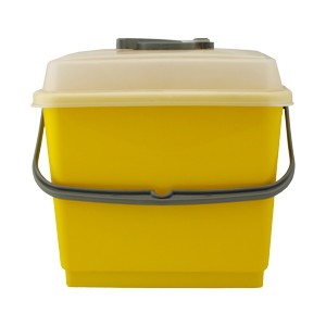 HUP BOX Boite jaune pour recharges de lingettes d&eacute;sinfectantes 